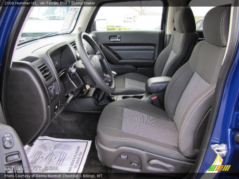 All-Terrain Blue / Ebony/Pewter 2009 Hummer H3