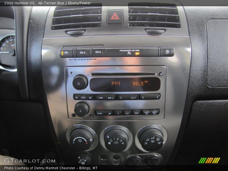 All-Terrain Blue / Ebony/Pewter 2009 Hummer H3