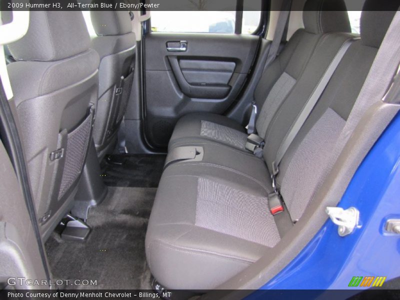 Rear Seat of 2009 H3 