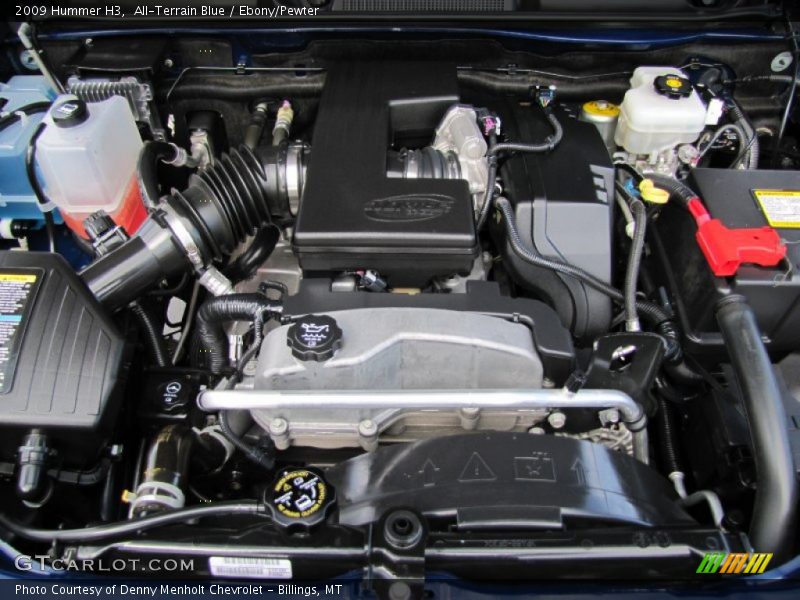  2009 H3  Engine - 3.7 Liter Vortec Inline 5 Cylinder