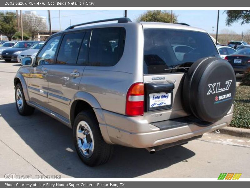 Cool Beige Metallic / Gray 2002 Suzuki XL7 4x4