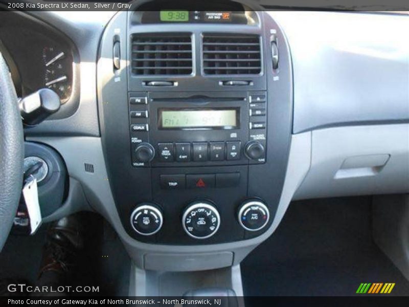 Silver / Gray 2008 Kia Spectra LX Sedan