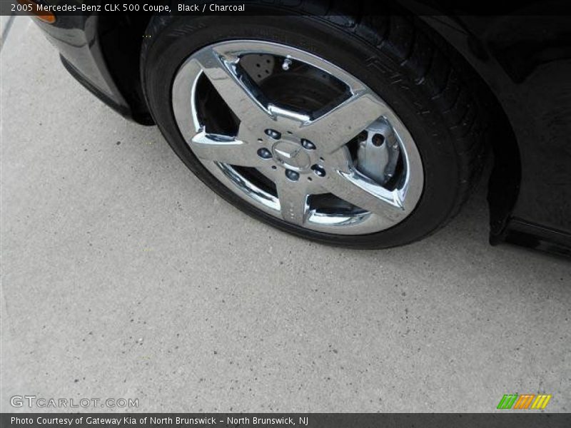 Black / Charcoal 2005 Mercedes-Benz CLK 500 Coupe
