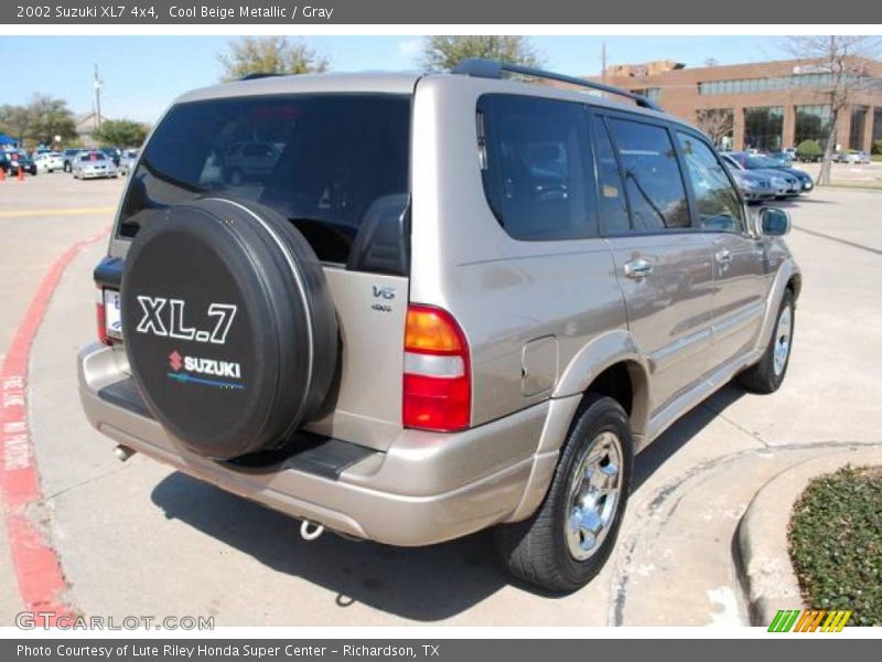 Cool Beige Metallic / Gray 2002 Suzuki XL7 4x4