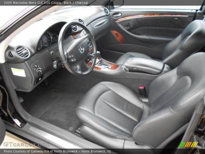 Black / Charcoal 2005 Mercedes-Benz CLK 500 Coupe