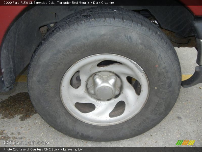 Toreador Red Metallic / Dark Graphite 2000 Ford F150 XL Extended Cab