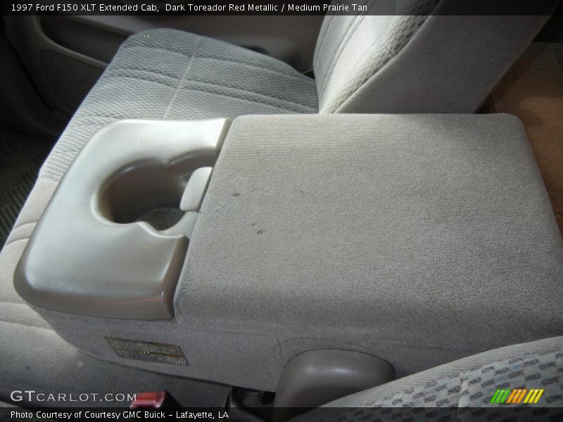 Dark Toreador Red Metallic / Medium Prairie Tan 1997 Ford F150 XLT Extended Cab