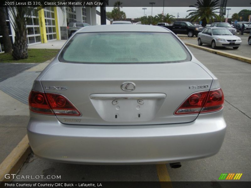Classic Silver Metallic / Ash Gray 2005 Lexus ES 330