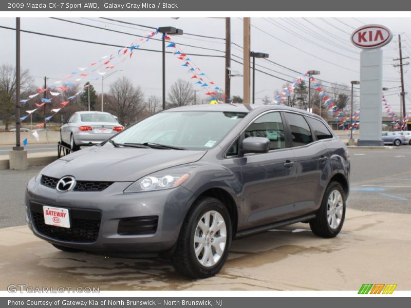 Galaxy Gray Mica / Black 2009 Mazda CX-7 Sport AWD