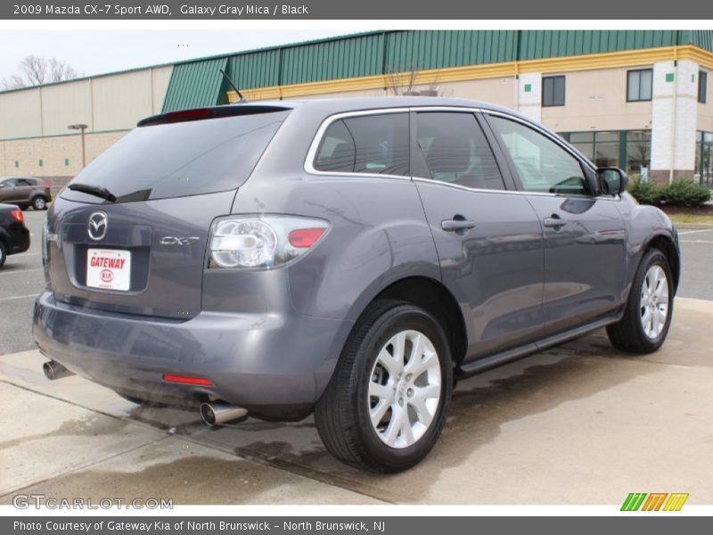 Galaxy Gray Mica / Black 2009 Mazda CX-7 Sport AWD