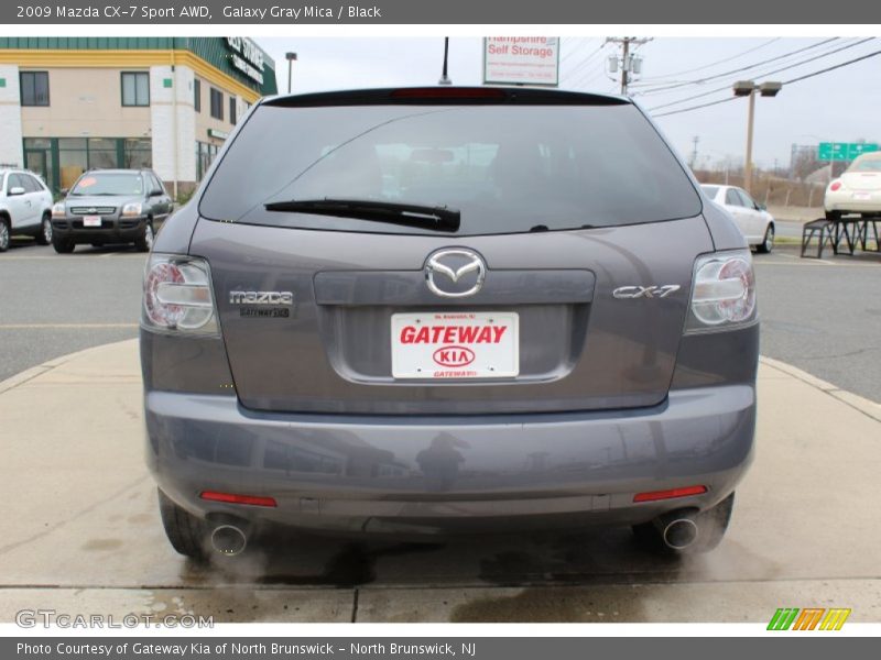 Galaxy Gray Mica / Black 2009 Mazda CX-7 Sport AWD