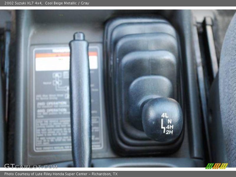 Cool Beige Metallic / Gray 2002 Suzuki XL7 4x4