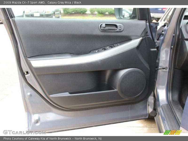 Galaxy Gray Mica / Black 2009 Mazda CX-7 Sport AWD
