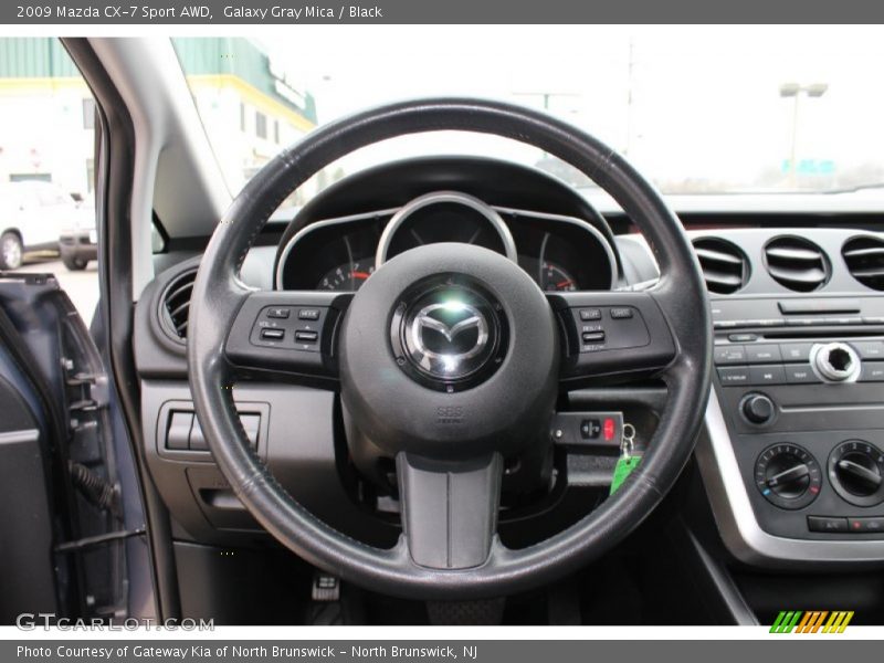 Galaxy Gray Mica / Black 2009 Mazda CX-7 Sport AWD