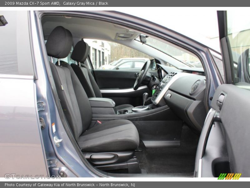 Galaxy Gray Mica / Black 2009 Mazda CX-7 Sport AWD