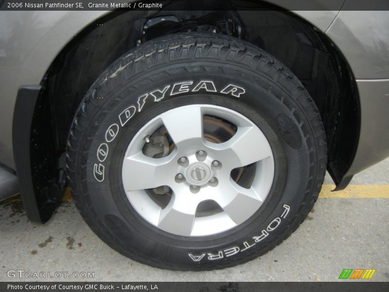 Granite Metallic / Graphite 2006 Nissan Pathfinder SE