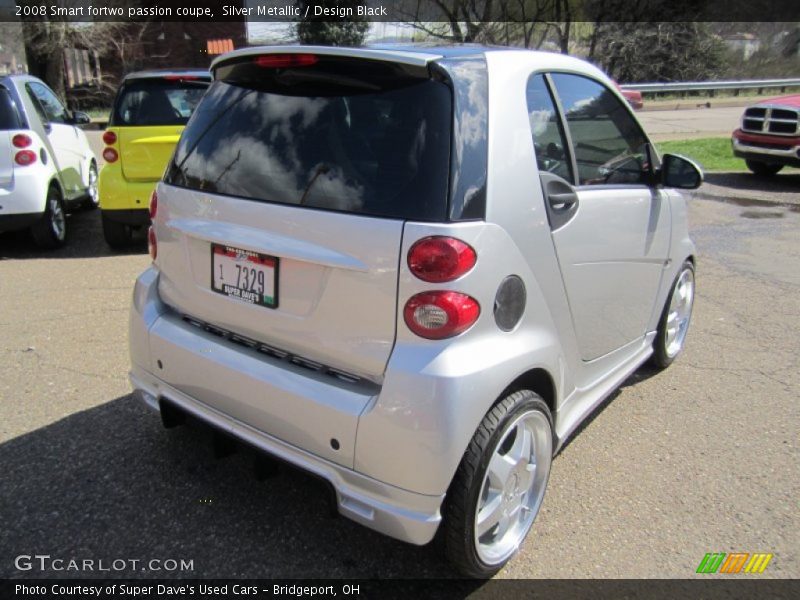 Silver Metallic / Design Black 2008 Smart fortwo passion coupe