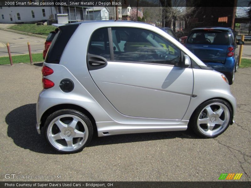 Silver Metallic / Design Black 2008 Smart fortwo passion coupe
