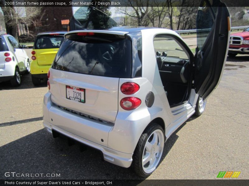 Silver Metallic / Design Black 2008 Smart fortwo passion coupe