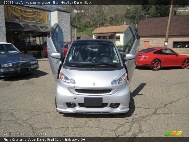 Silver Metallic / Design Black 2008 Smart fortwo passion coupe