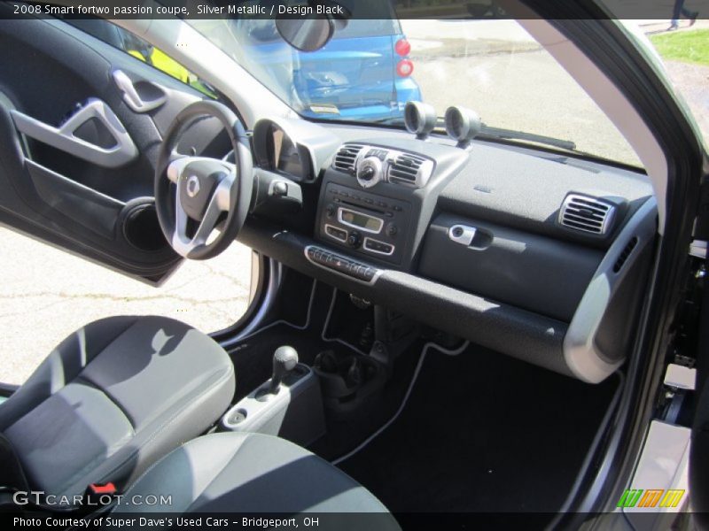Silver Metallic / Design Black 2008 Smart fortwo passion coupe