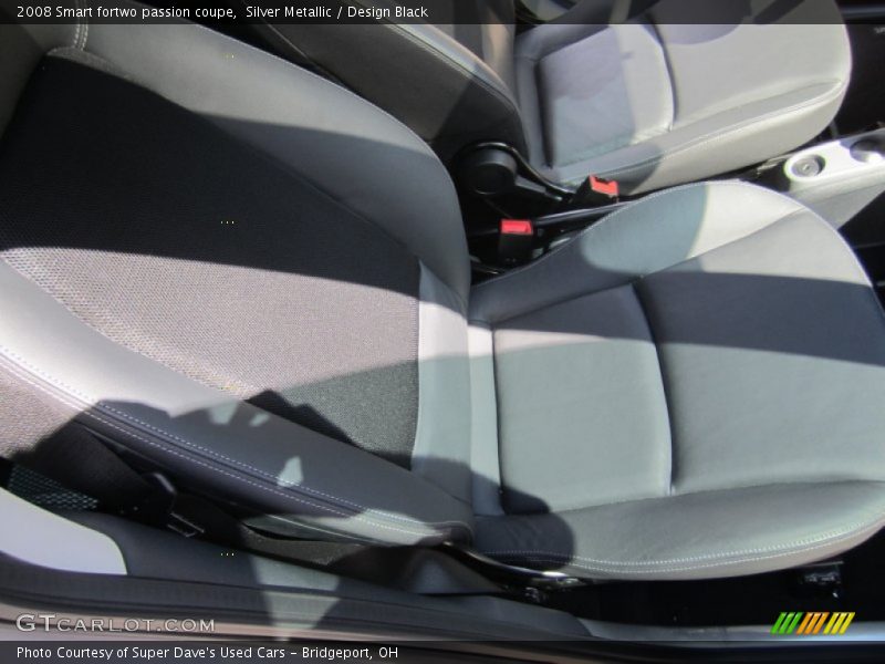 Silver Metallic / Design Black 2008 Smart fortwo passion coupe
