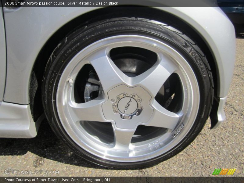 Silver Metallic / Design Black 2008 Smart fortwo passion coupe