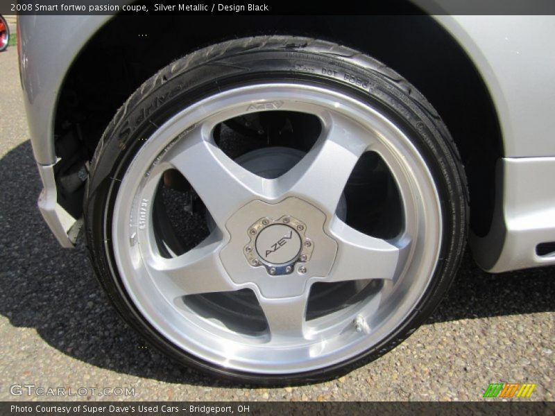 Silver Metallic / Design Black 2008 Smart fortwo passion coupe