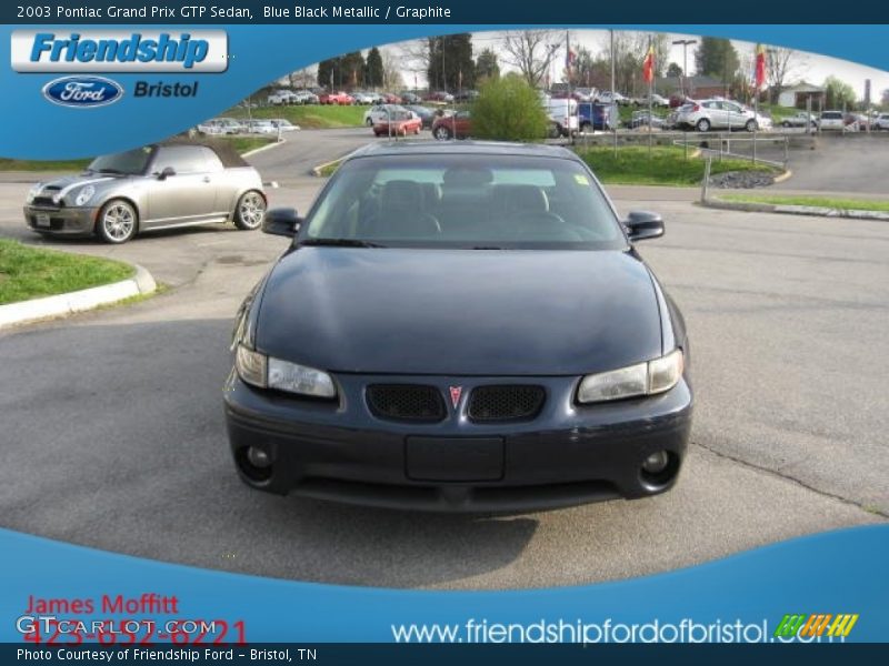 Blue Black Metallic / Graphite 2003 Pontiac Grand Prix GTP Sedan