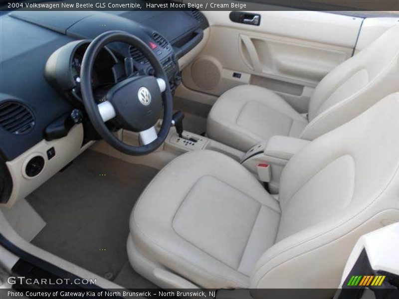  2004 New Beetle GLS Convertible Cream Beige Interior