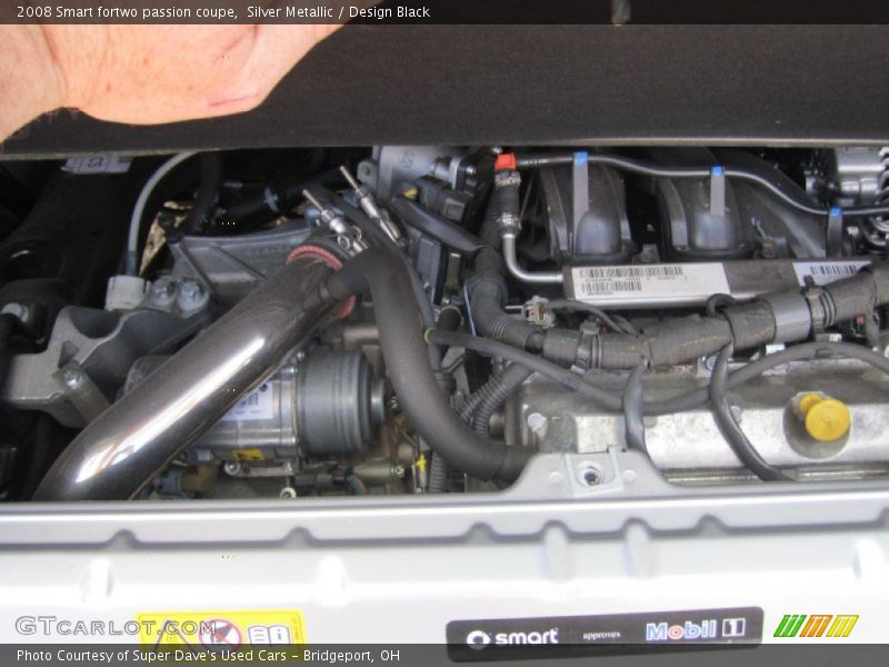 Silver Metallic / Design Black 2008 Smart fortwo passion coupe