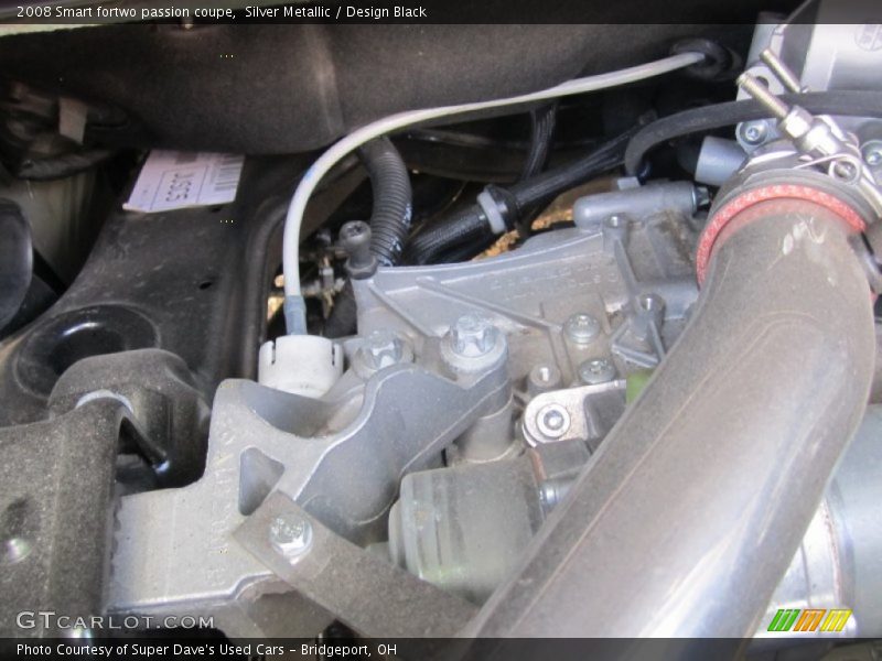 Silver Metallic / Design Black 2008 Smart fortwo passion coupe