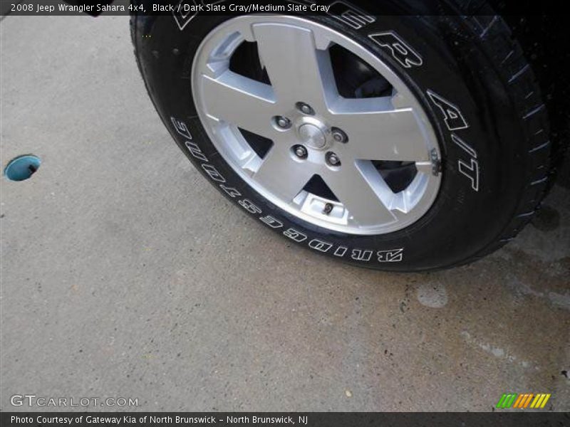 Black / Dark Slate Gray/Medium Slate Gray 2008 Jeep Wrangler Sahara 4x4