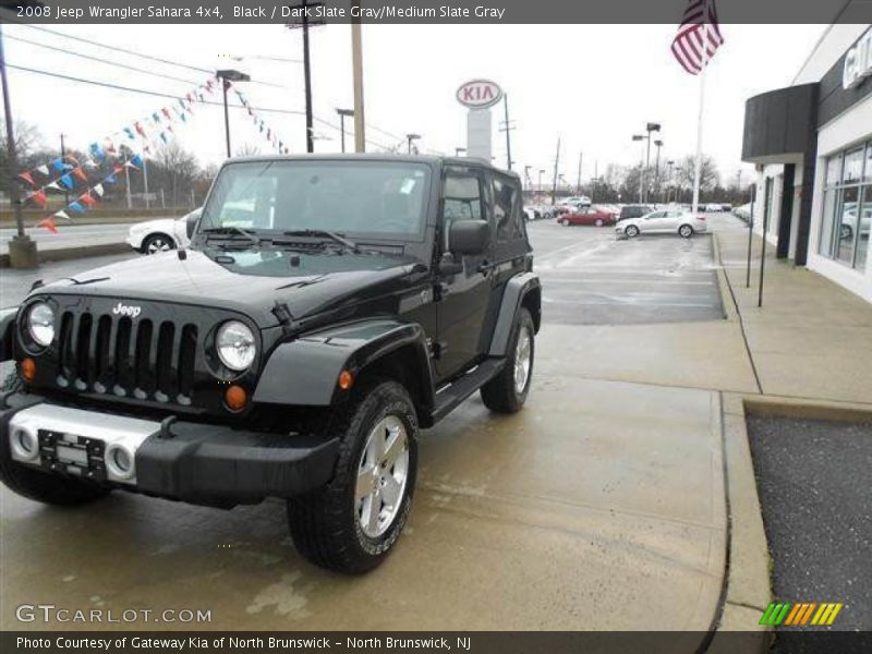 Black / Dark Slate Gray/Medium Slate Gray 2008 Jeep Wrangler Sahara 4x4