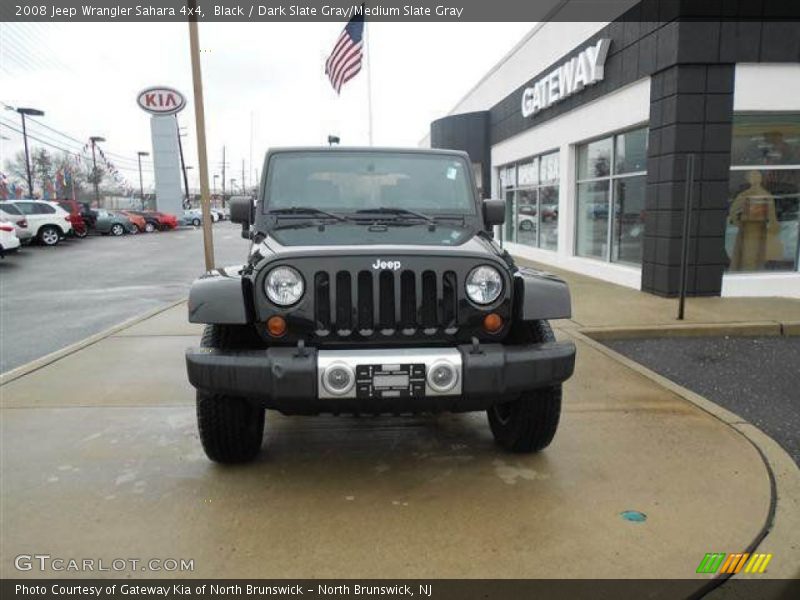 Black / Dark Slate Gray/Medium Slate Gray 2008 Jeep Wrangler Sahara 4x4