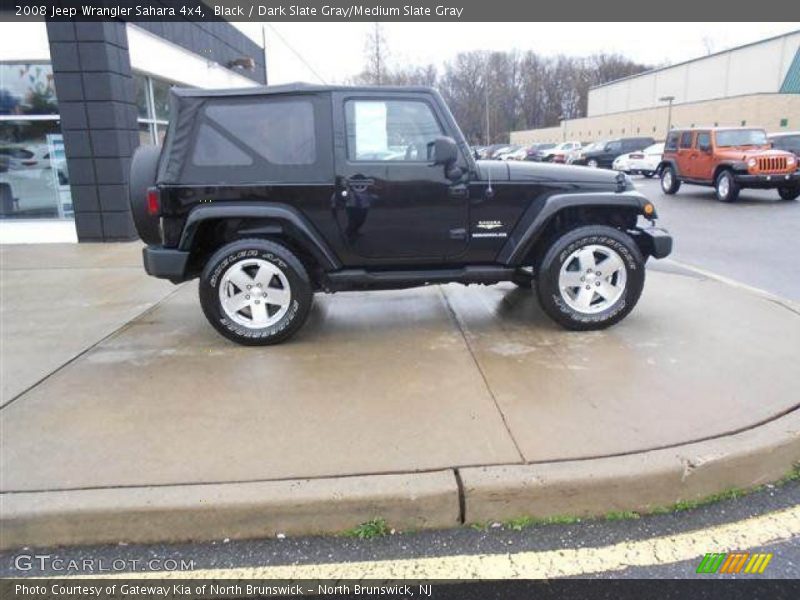 Black / Dark Slate Gray/Medium Slate Gray 2008 Jeep Wrangler Sahara 4x4