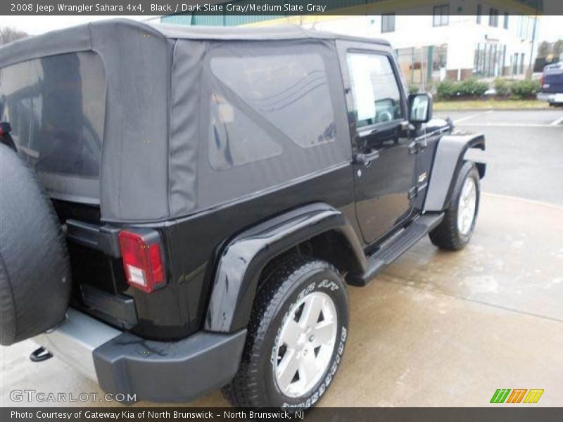 Black / Dark Slate Gray/Medium Slate Gray 2008 Jeep Wrangler Sahara 4x4