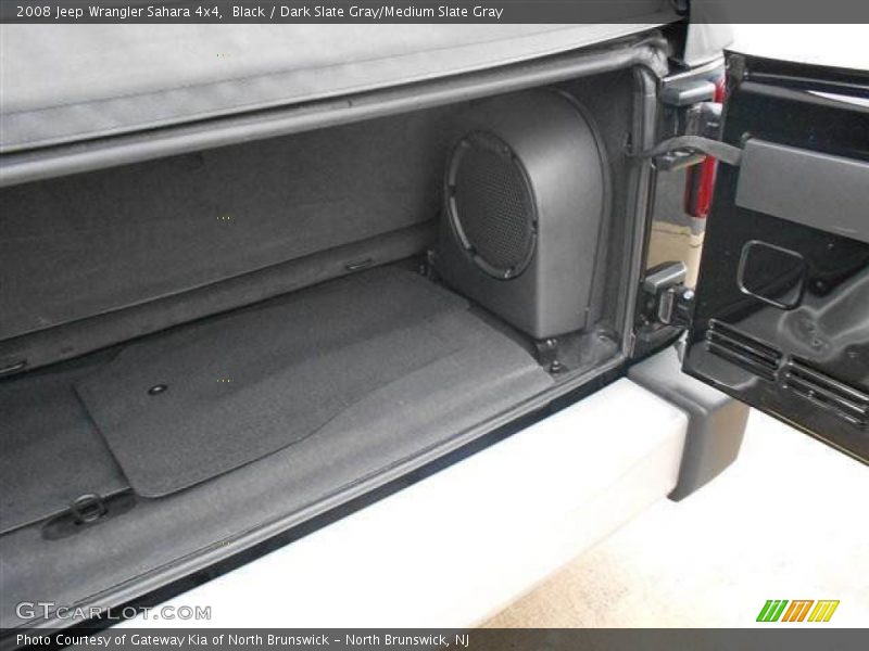 Black / Dark Slate Gray/Medium Slate Gray 2008 Jeep Wrangler Sahara 4x4
