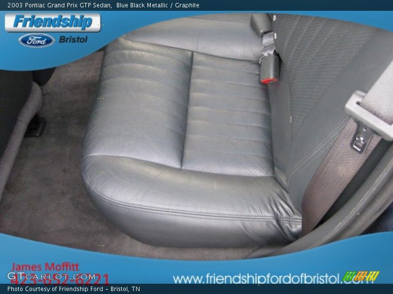 Blue Black Metallic / Graphite 2003 Pontiac Grand Prix GTP Sedan