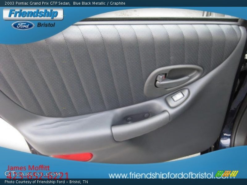Blue Black Metallic / Graphite 2003 Pontiac Grand Prix GTP Sedan