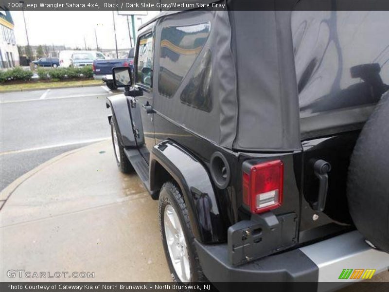 Black / Dark Slate Gray/Medium Slate Gray 2008 Jeep Wrangler Sahara 4x4