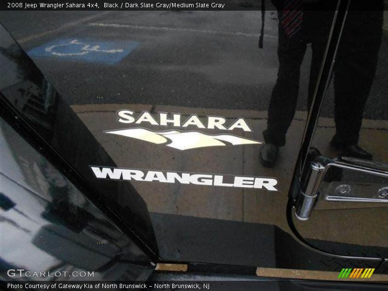 Black / Dark Slate Gray/Medium Slate Gray 2008 Jeep Wrangler Sahara 4x4