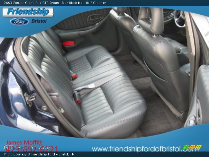 Blue Black Metallic / Graphite 2003 Pontiac Grand Prix GTP Sedan