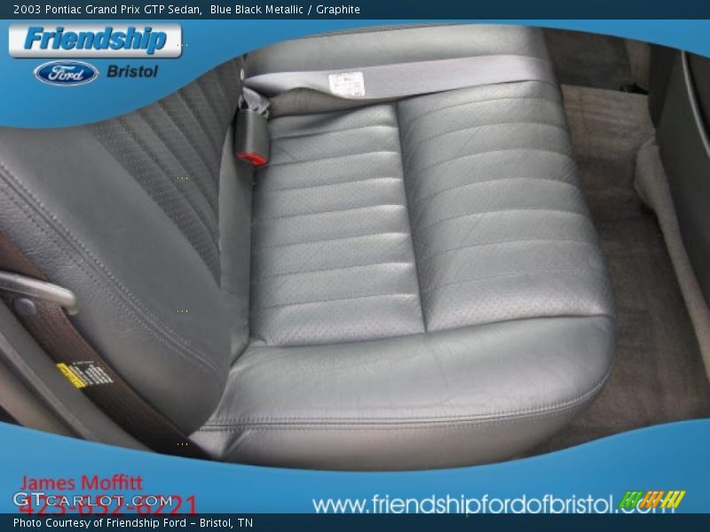 Blue Black Metallic / Graphite 2003 Pontiac Grand Prix GTP Sedan