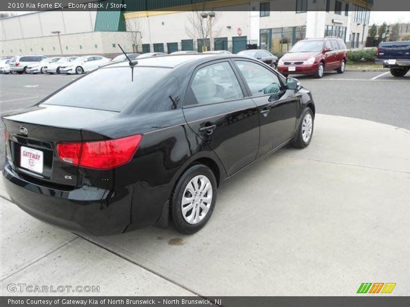 Ebony Black / Stone 2010 Kia Forte EX