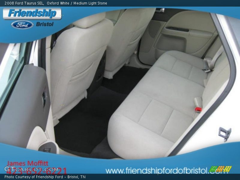 Oxford White / Medium Light Stone 2008 Ford Taurus SEL