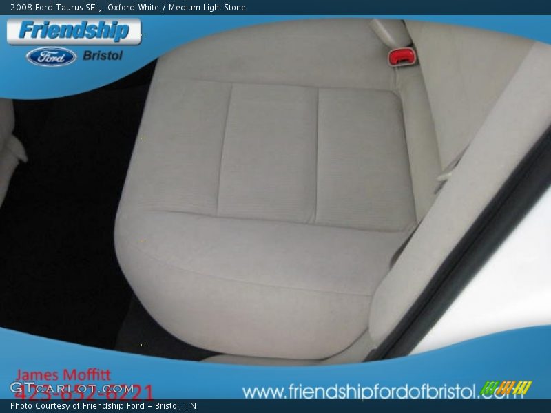Oxford White / Medium Light Stone 2008 Ford Taurus SEL