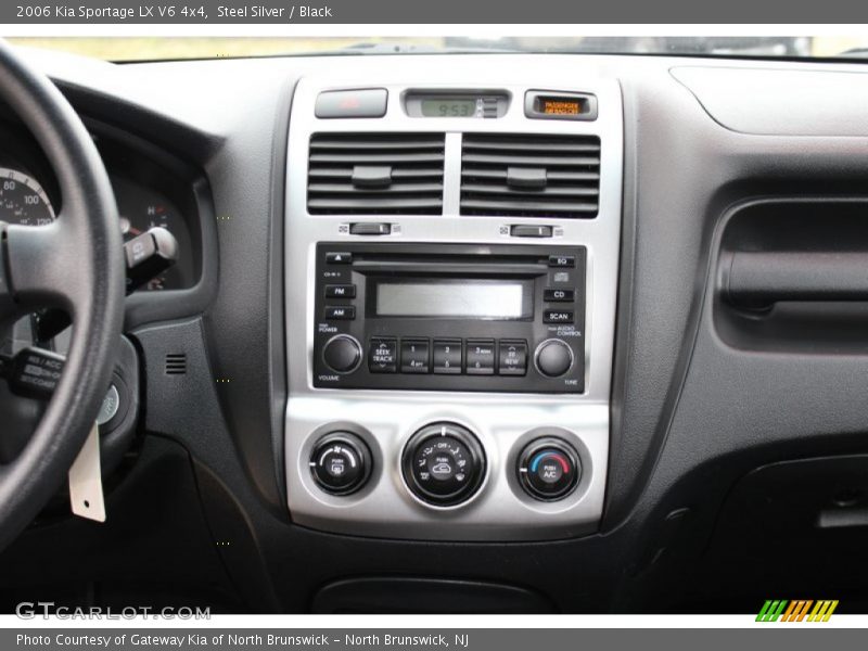Steel Silver / Black 2006 Kia Sportage LX V6 4x4