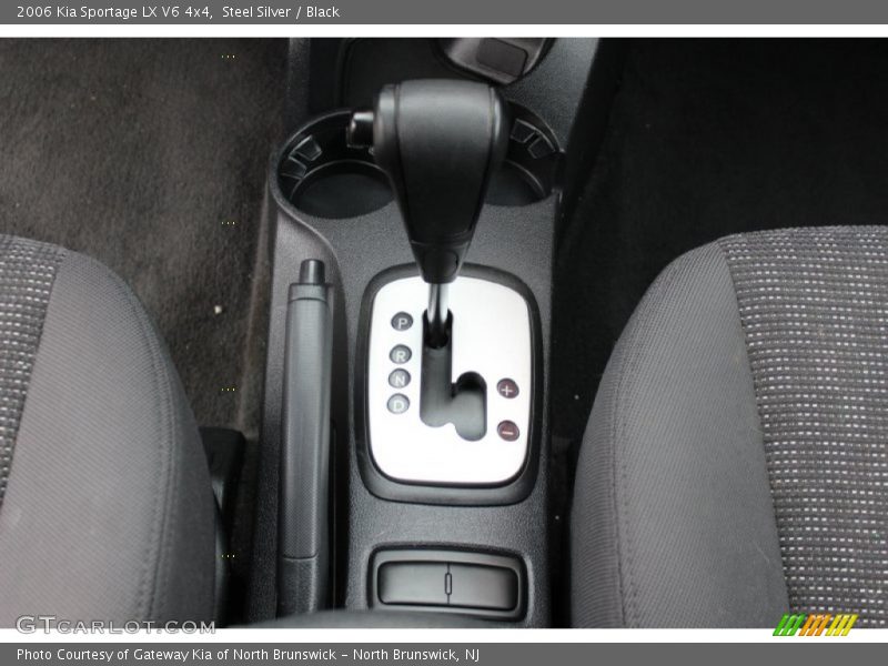 Steel Silver / Black 2006 Kia Sportage LX V6 4x4