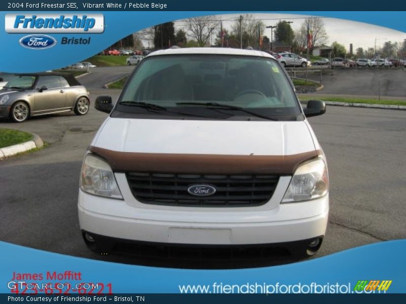 Vibrant White / Pebble Beige 2004 Ford Freestar SES